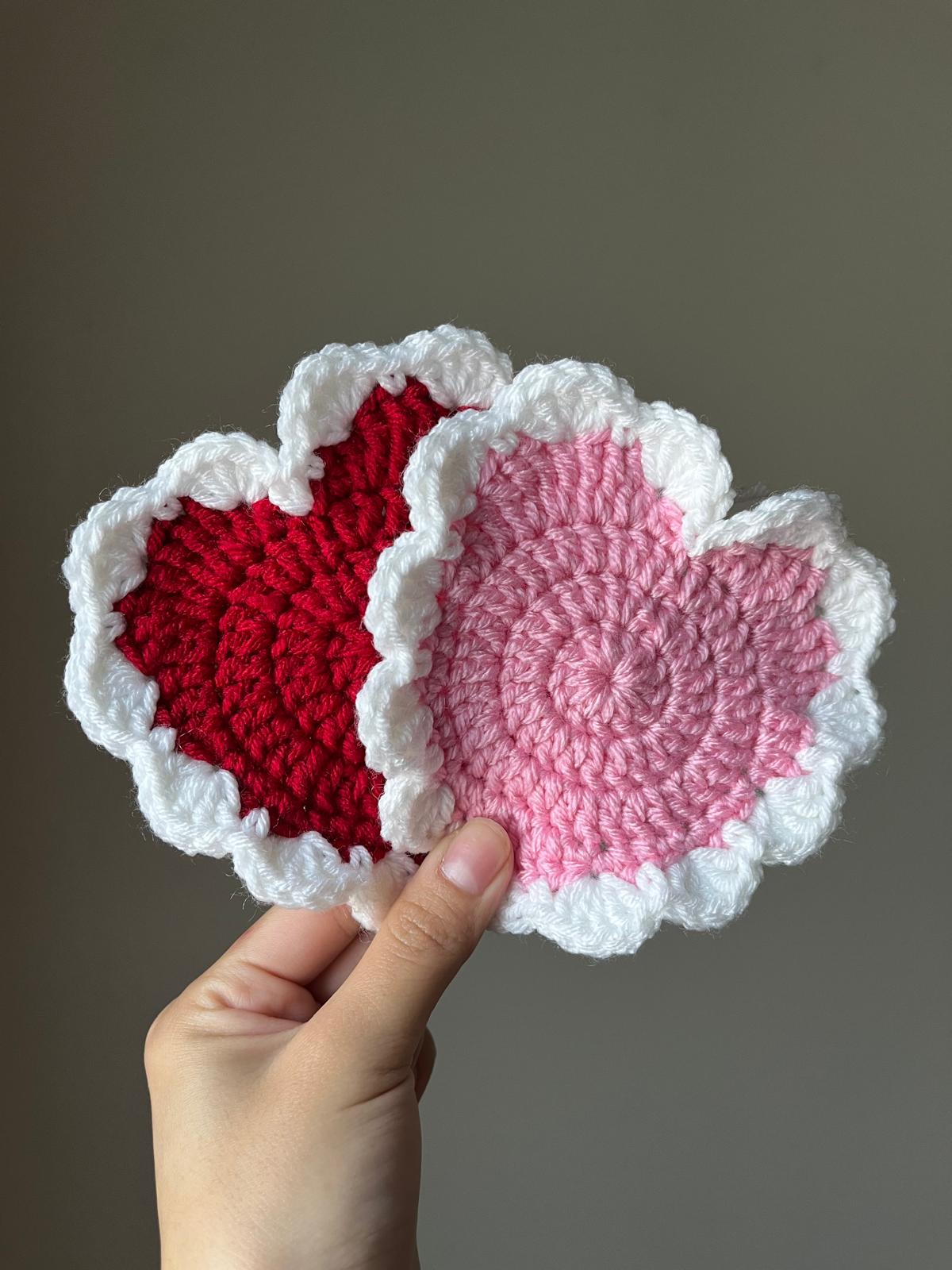 Heart Coasters