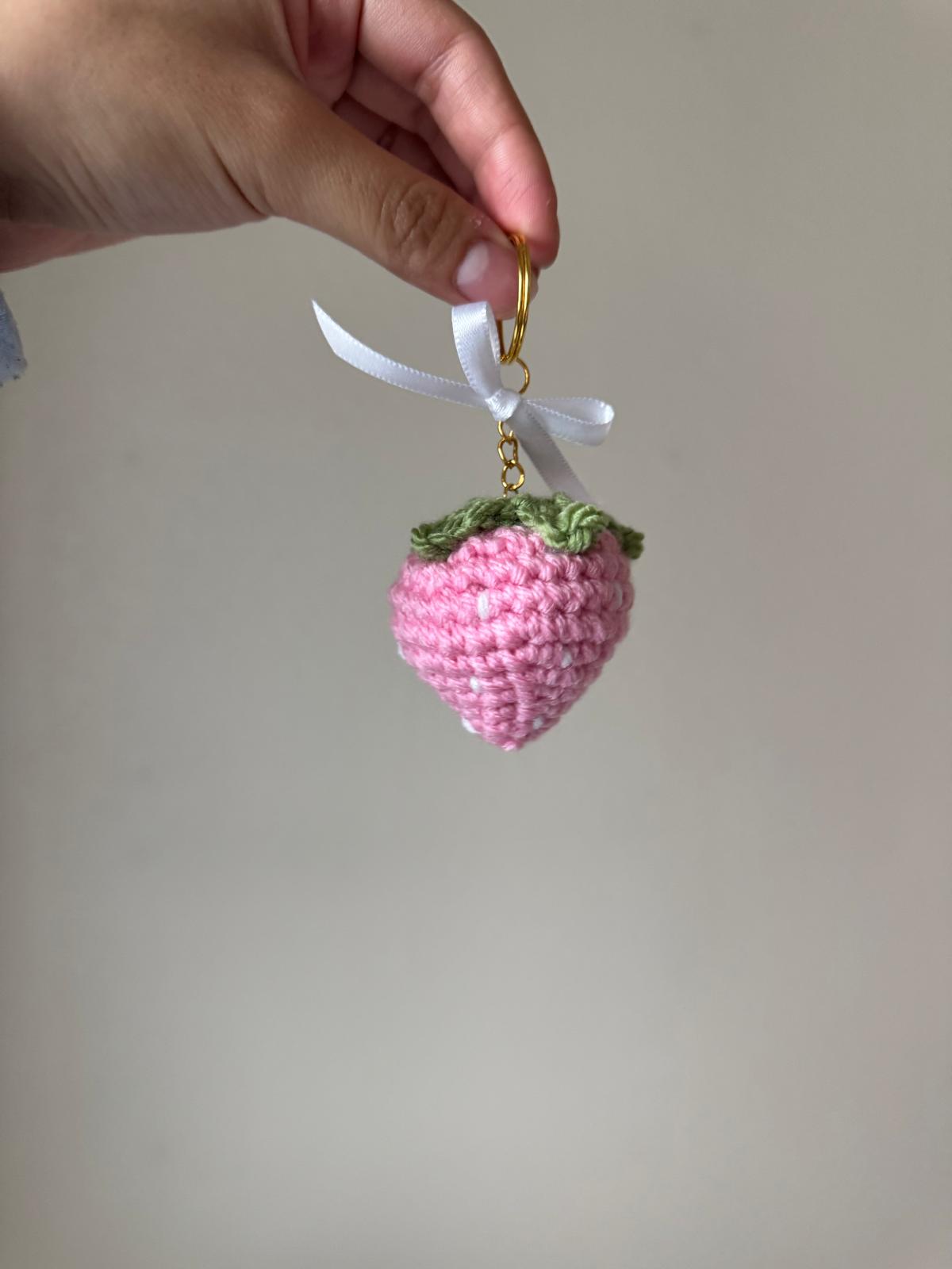 Strawberry Keychain
