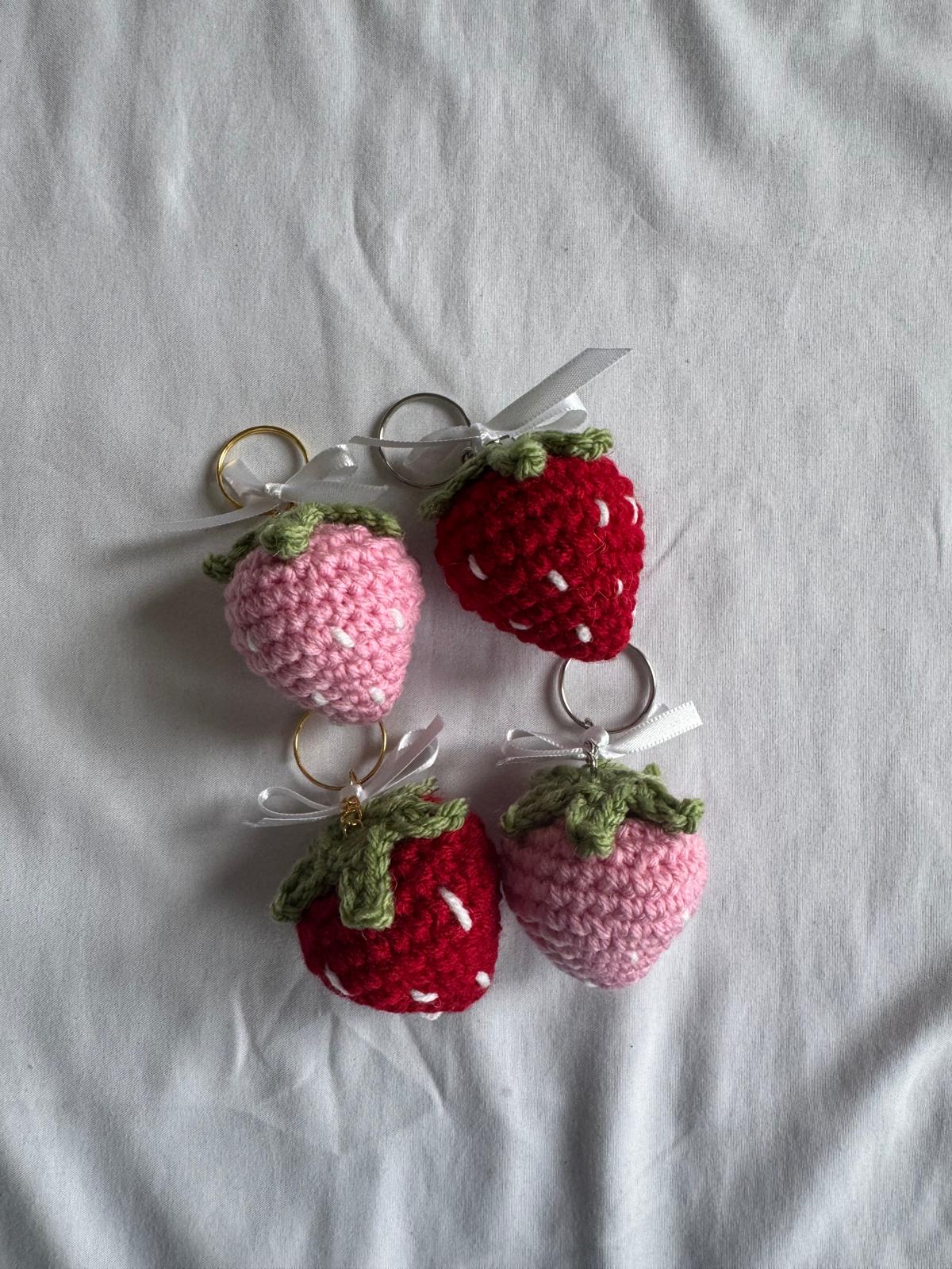 Strawberry Keychain