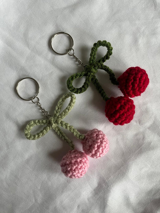 Cherry Keychain